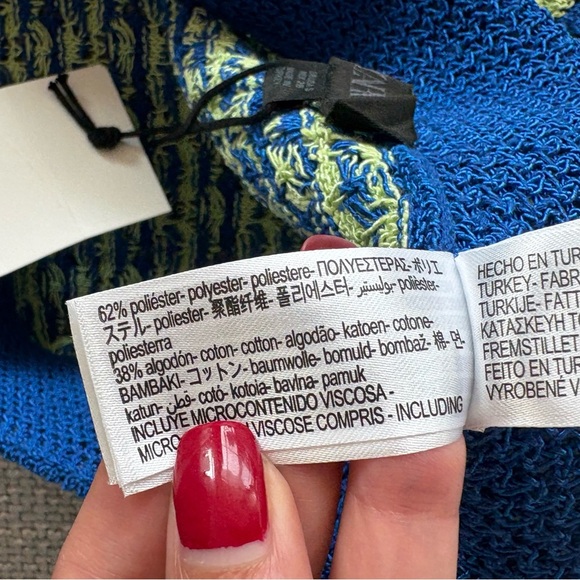 ZARA Structured Knit Midi Skirt – Size Small - Picture 6 of 10